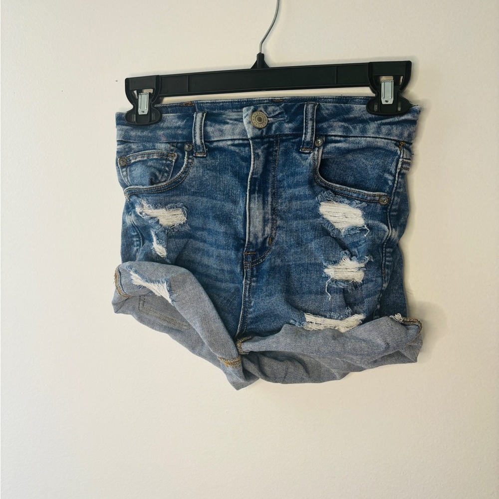 American eagle summer shorts with rips